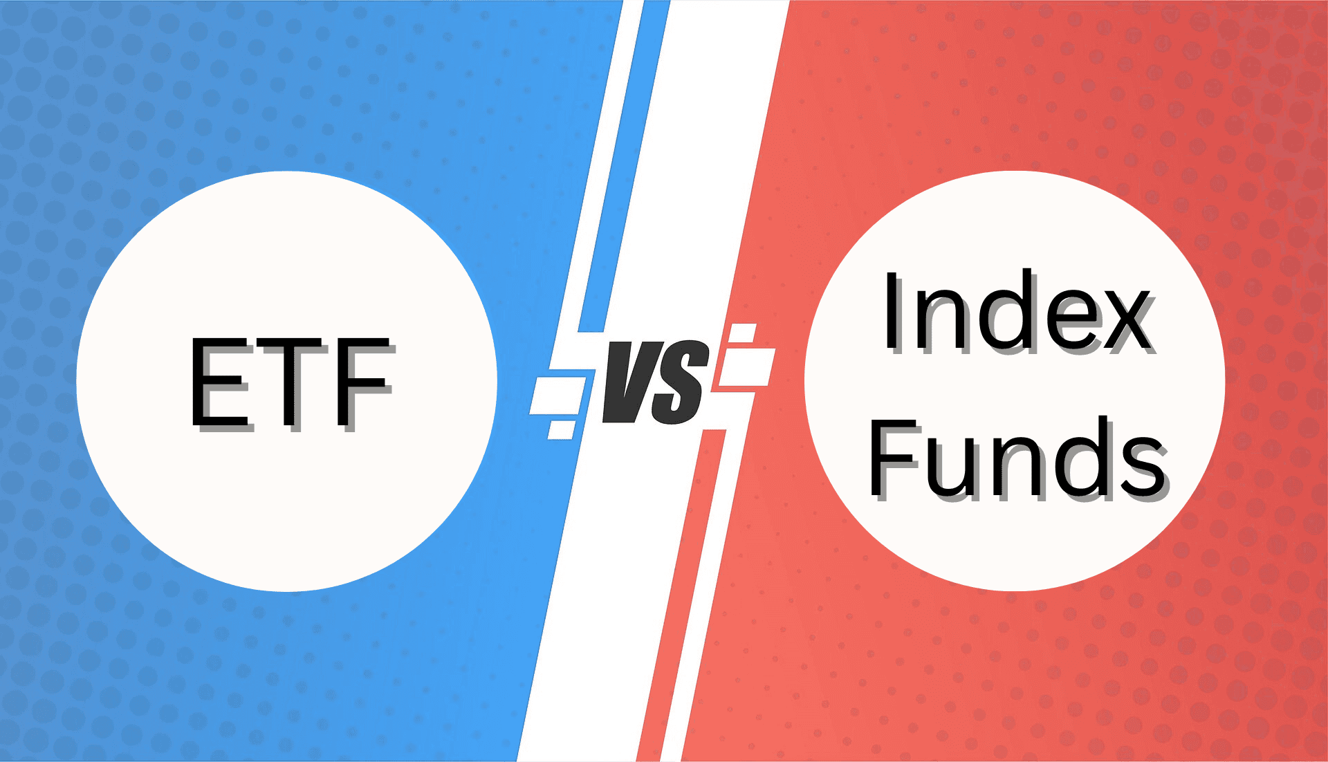 etf vs. index funds, which means the article will describe the differences