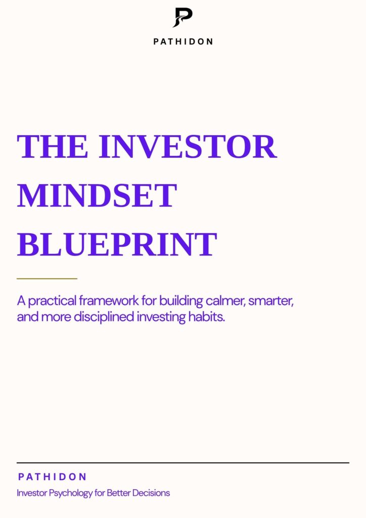 the investor mindset blueprint cover page