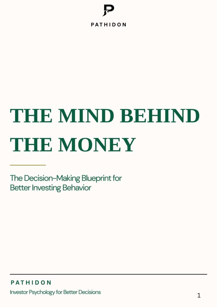 the mind behind the money cover page